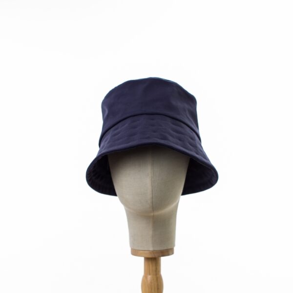 Navy Cotton Bucket Hat